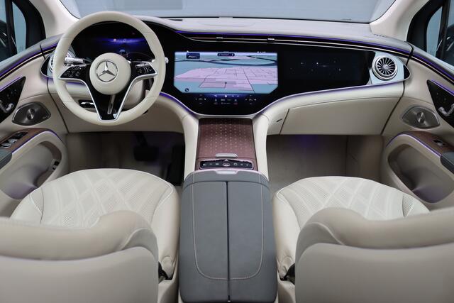 Mercedes-Benz EQS SUV 450+ AMG Line 108 kWh | Luchtvering | Hyperscreen | Achterasbesturing | Massage | Distronic+ | Entertainment Achter | Massage | Burmester | Verwarmd Stuurwiel | Tablet | HUD |