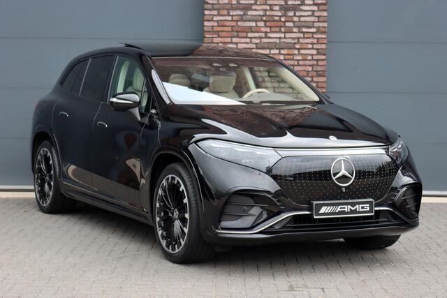 Mercedes-Benz EQS SUV 450+ AMG Line 108 kWh | Luchtvering | Hyperscreen | Achterasbesturing | Massage | Distronic+ | Entertainment Achter | Massage | Burmester | Verwarmd Stuurwiel | Tablet | HUD |
