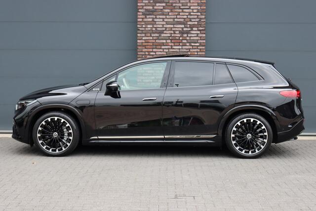 Mercedes-Benz EQS SUV 450+ AMG Line 108 kWh | Luchtvering | Hyperscreen | Achterasbesturing | Massage | Distronic+ | Entertainment Achter | Massage | Burmester | Verwarmd Stuurwiel | Tablet | HUD |