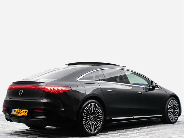 Mercedes-Benz EQS 580 4MATIC AMG Premium Plus Stoel Massage, Hyperscreen, Carbon, Burmester Audio, 4 Wielbesturing