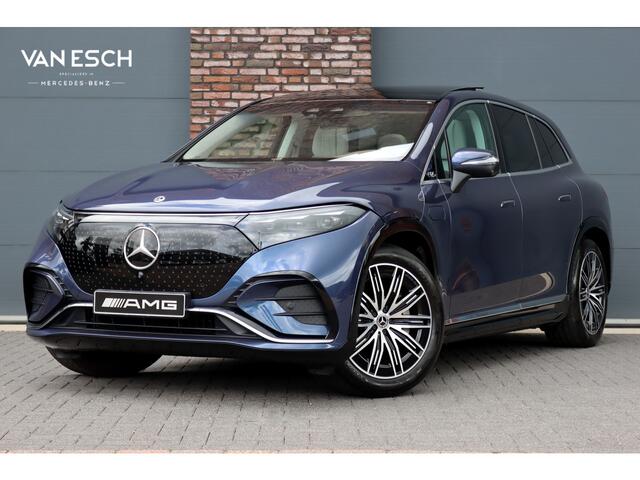 Mercedes-Benz EQS SUV 450+ AMG Line 118 kWh | Luchtvering | Hyperscreen | Achterasbesturing | Massage | Stoelventilatie | Distronic+ | Burmester | Augmented Reality HUD | Digital Light | Surround Camera |
