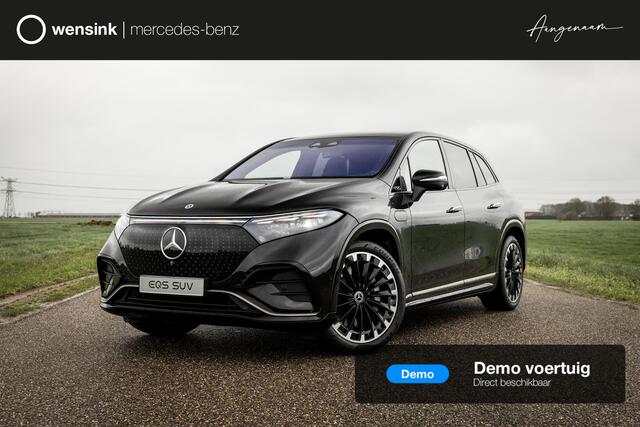 Mercedes-Benz EQS SUV 450 4MATIC 108 kWh AMG Line | Nieuwprijs ¤ 150.752 | Premium Plus Pakket | Panoramaschuifdak | Akoestiekcomfortpakket | Massagestoelen | Trekhaak | Softclose | Verwarmde Voorruit |