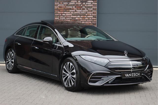 Mercedes-Benz EQS 350 Exclusive Line 118 kWh | Manufaktur | Hyperscreen | Luchtvering | Achterasbesturing | Comfortpakket Plus Achter | Burmester | Soft-Close | Massage | HUD | MBUX Tablet |