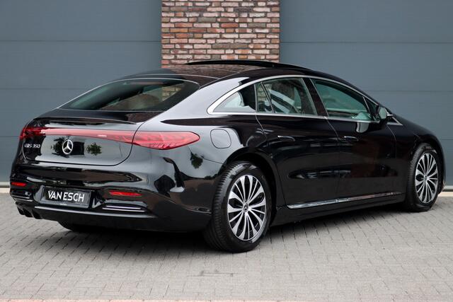Mercedes-Benz EQS 350 Exclusive Line 118 kWh | Manufaktur | Hyperscreen | Luchtvering | Achterasbesturing | Comfortpakket Plus Achter | Burmester | Soft-Close | Massage | HUD | MBUX Tablet |