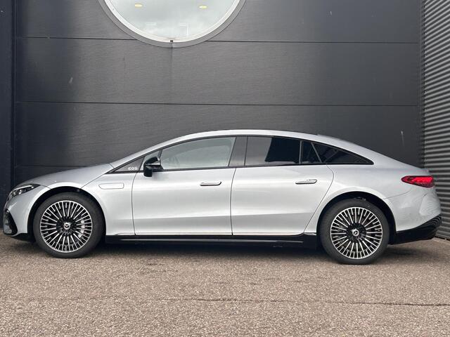 Mercedes-Benz EQS 450+ AMG Line 108 kWh | Hyperscreen | Burmester 3D | Massage | Panoramadak | Nappa Leder | Memory | Stoelventilatie | Head Up display | Parkeerassistent | Apple Carplay & Android Auto | 360 Camera | Achterstoelen verwarmd
