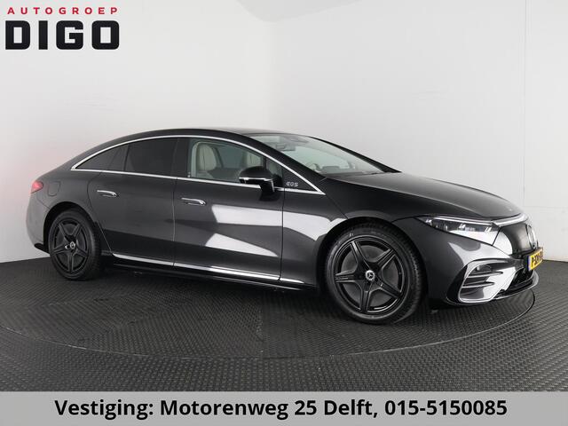 Mercedes-Benz EQS 450+ AMG LINE 108 kWh SOH 99% GARANTIE 2032* 1e EIG. NL AUTO. PANORAMA DAK . 360 GRADEN CAMERA .