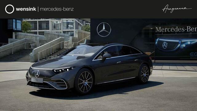 Mercedes-Benz EQS 580 4MATIC AMG Line 108 kWh | Luchtvering | Achterasbesturing | Head Up | 360 graden camera | Stoelventilatie | Memory |