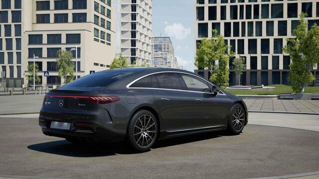 Mercedes-Benz EQS 580 4MATIC AMG Line 108 kWh | Luchtvering | Achterasbesturing | Head Up | 360 graden camera | Stoelventilatie | Memory |