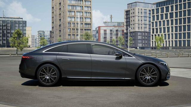 Mercedes-Benz EQS 580 4MATIC AMG Line 108 kWh | Luchtvering | Achterasbesturing | Head Up | 360 graden camera | Stoelventilatie | Memory |