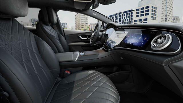 Mercedes-Benz EQS 580 4MATIC AMG Line 108 kWh | Luchtvering | Achterasbesturing | Head Up | 360 graden camera | Stoelventilatie | Memory |