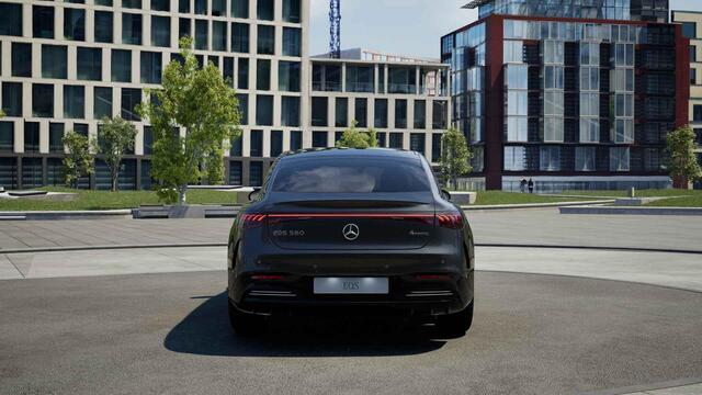 Mercedes-Benz EQS 580 4MATIC AMG Line 108 kWh | Luchtvering | Achterasbesturing | Head Up | 360 graden camera | Stoelventilatie | Memory |