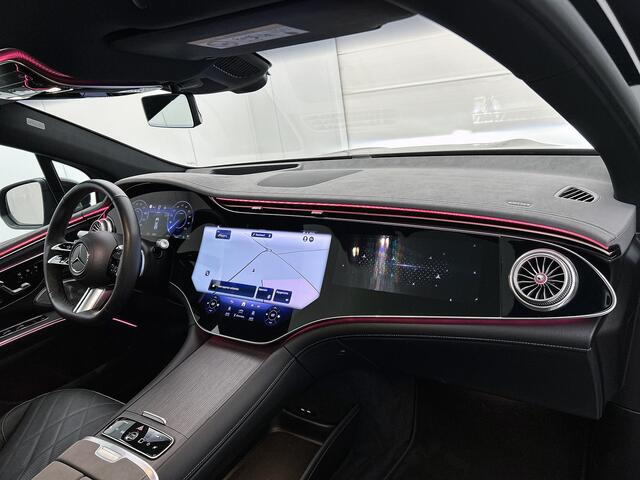 Mercedes-Benz EQS SUV 450 4MATIC AMG Line 118 kWh | AMG-Line In en Exterieur | Alarmklasse 3 | Elektrisch glazen panorama-dak 24 maanden Mercedes-Benz Certified garantie. Inclusief 24 maanden Mercedes-Benz Certified garantie voor Europa.