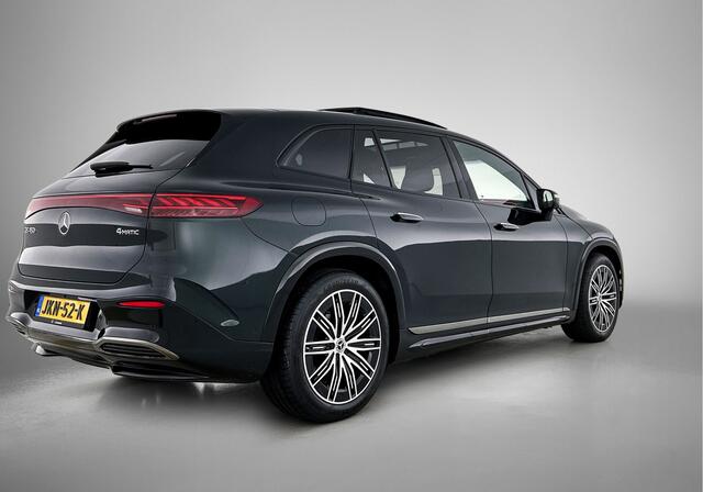 Mercedes-Benz EQS SUV 450 4MATIC AMG Line 118 kWh Mbux hyperscreen klasse 3 en 5 alarm | Panorama Schuif-Kanteldak. Inclusief 24 maanden Mercedes-Benz Certified garantie voor Europa.