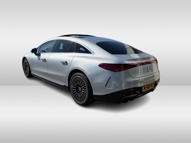 Mercedes-Benz EQS 450+ Edition 1 108 kWh / Hyperscreen / Panoramadak / 360Camera / Head-up / Burmester 3D Audio / Achterasbesturing / Laser LED / 21'' / Sfeerverlichting / Luchtvering / Keyless / Stoelventilatie / Dodehoek / DAB / A