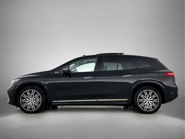 Mercedes-Benz EQS SUV 450 4MATIC AMG Line 7p 118 kWh 7 Persoons. | Burmester. | Premium Plus. | Keyles go. | Head-up Display. | Inclusief 24 maanden Mercedes-Benz Certified garantie voor Europa.