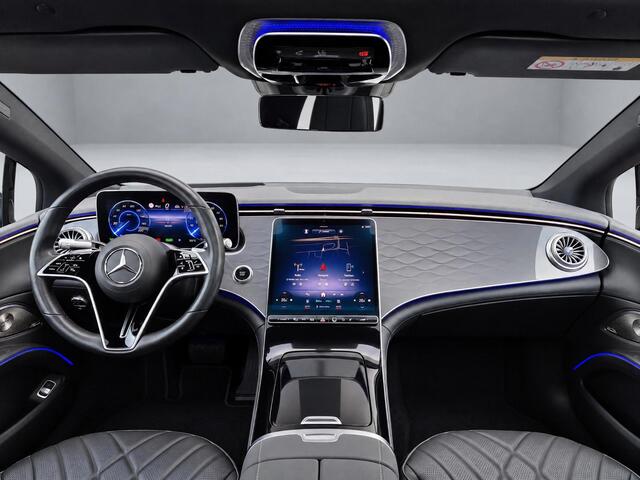 Mercedes-Benz EQS 450+ Luxury Line 108 kWh | Panoramadak | Burmester | Rijassistentiepakket | Nappaleder Zwart | AIRMATIC Luchtvering | Massage | Memory Pakket | 360° Camera | Head-up Display | Stoelverwarming Voor + Achter | Stoelventilatie Voor + Achter | Sfeerverlichting | Achterasbesturing | DIGITAL LIGHT | Keyless-GO | Elektrisch Bedienbare Achterklep – foto 10