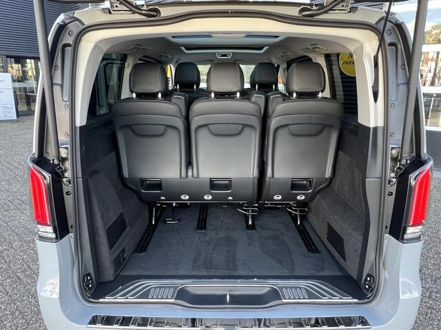 Mercedes-Benz EQV 300 L2 Avantgarde 90 kWh Mercedes-Benz EQV 300 L2 300 L2 Avantgarde 90 kWh | 7 Persoons | Alpinegrijs | Elektrische schuifdeuren en achterklep | Panoramadak | Burmeister Audio