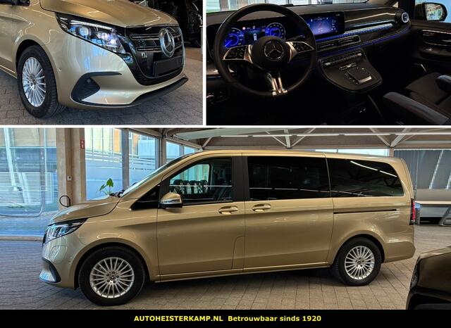 Mercedes-Benz EQV 300 L2 Avantgarde 90 kWh Nieuw Model 7-zitter LED Leder Burmester EL. Schuifdeuren Distronic Camera