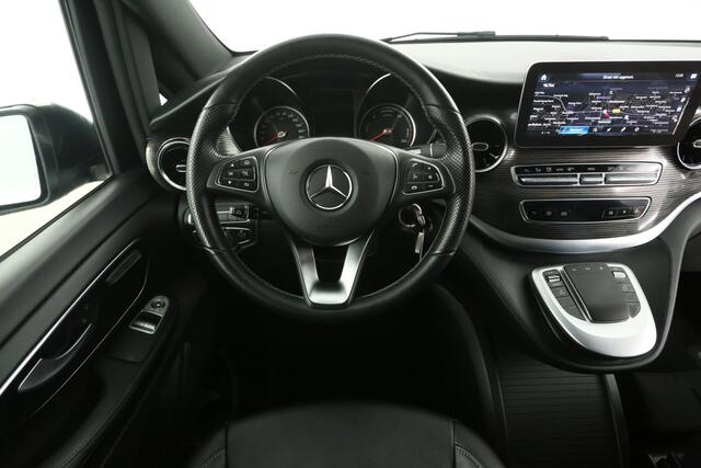 Mercedes-Benz EQV 300 Minibus Avantgarde 100 kWh | SOH 96% | Snelladen | Aut. | DC | 360° | Sfeer | Adap. Cruise | Navi | LED | Parkeersens. | Stoelverw.