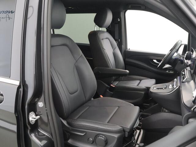 Mercedes-Benz EQV 300 | L2 | AVANTGARDE | 90 kWh | 7-ZITS | 2X ZIJSCHUIFDEUR | RIJASSISTENTIE PAKKET | SPIEGEL PAKKET | LEDEREN BEKLEDING | DISTRONIC PLUS + | 360 CAMERA RONDOM | GRAFIET GRIJS METALLIC | STOELVERWARMING