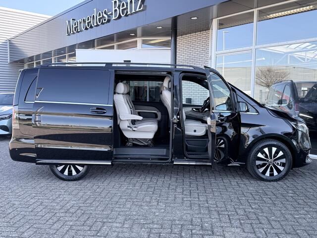 Mercedes-Benz EQV 300 L2 90 kWh Dubbele Cabine | BEIGE LEDER | 360 CAM | DISTRONIC +