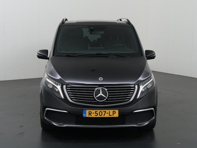 Mercedes-Benz EQV 300 L2 90 kWh | MARGE | 6-ZITS | NAVIGATIE | PARKEERCAMERA | LM VELGEN | STOELVERWARMING/KOELING | LEDEREN BEKLEDING | BURMESTER |