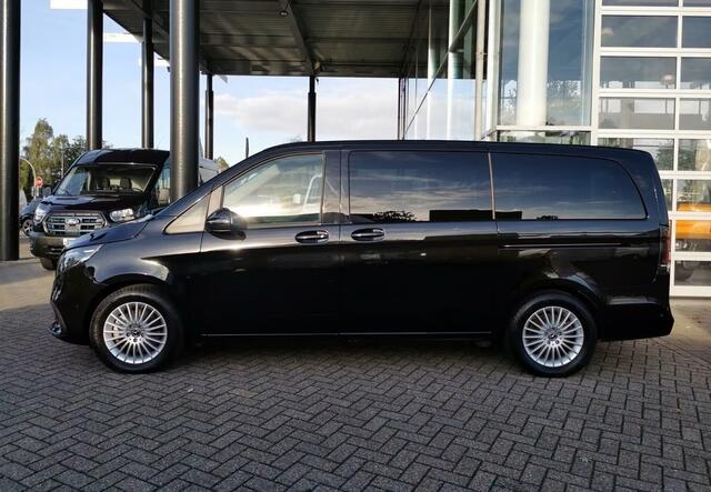 Mercedes-Benz EQV 300 L2 90kWh 7-zitter 59.895 incl BTW LED 2 EL. Schuifdeuren EL. Achterklep Camera