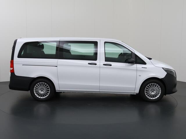 Mercedes-Benz EVITO TOURER 129 L2 PRO 90kWh | 8-PERSOONS | Snelladen 110 KWh | Navigatie | Parkeerpakket | Comfortbestuurdersstoel | Dodehoekassistent | 8 Zitplaatsen |