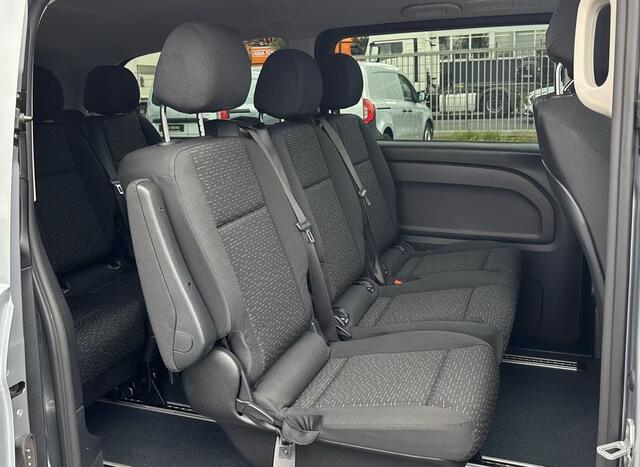 Mercedes-Benz EVITO TOURER 129 PRO L2 90 kWh 8 Personen 56.749 incl BTW Camera Stoelverwarming 2 Schuifdeuren