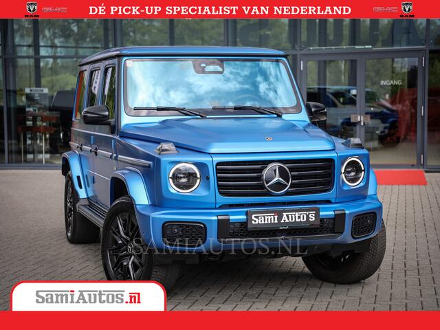 Mercedes-Benz G-KLASSE AMG Line 580 587PK | Edition One | 116 kWh | Meest volle G klasse | Prijsvoordeel ¤60000,- euro ! | Fabriek Garantie | Burmester 3D | Night | Nappa Leather | Massage |