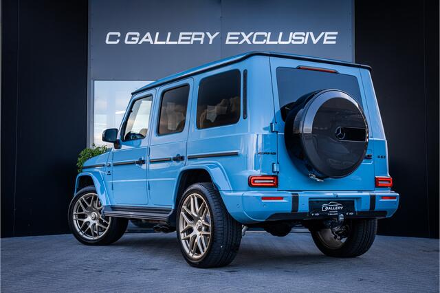 Mercedes-Benz G-KLASSE AMG 63 Facelift - Carbon Pakket | Manufaktur China Blue | Panorama | Nappa leder