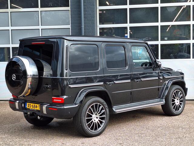 Mercedes-Benz G-KLASSE 500 | AMG Line | Schuifdak | Trekhaak | Burmester | Massage stoelen | DISTRONIC | 360° Camera | Multibeam LED | Memory pakket | Sfeerverlichting | Dodehoekassistentie