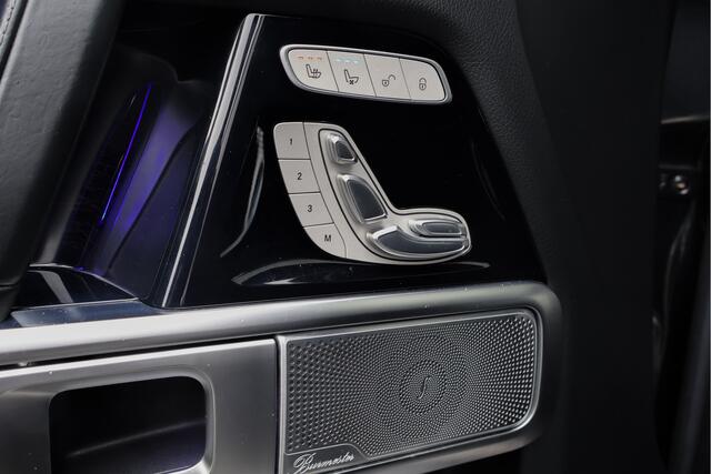 Mercedes-Benz G-KLASSE 63 AMG | MASSAGE | ADAPTIVE CRUISE | STOELVERKOELING & VERWARMING | PANORAMADAK | TREKHAAK | BURMESTER | SFEERVERLICHTING | 22 INCH | G63