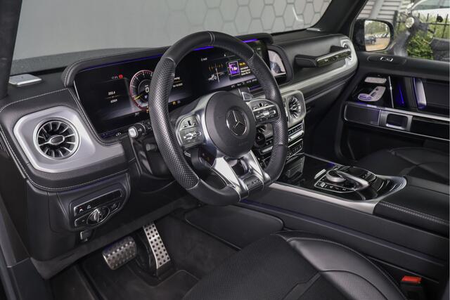 Mercedes-Benz G-KLASSE 63 AMG | MASSAGE | ADAPTIVE CRUISE | STOELVERKOELING & VERWARMING | PANORAMADAK | TREKHAAK | BURMESTER | SFEERVERLICHTING | 22 INCH | G63