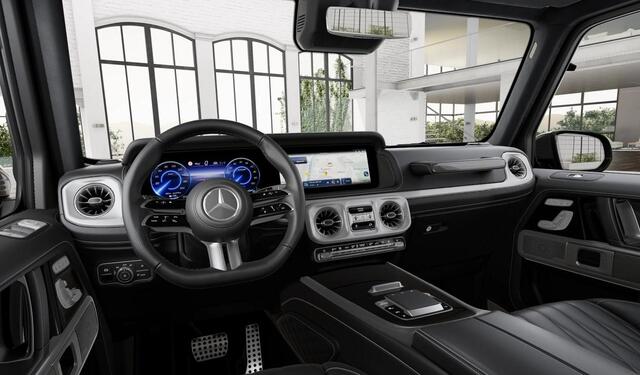 Mercedes-Benz G-KLASSE 580 EQ 116 kWh AMG Line | Schuifdak | SUPERIOR Line interieur | Warmtecomfortpakket | Treeplanken in zwart | Comfortpakket | Burmester |