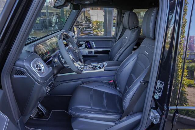 Mercedes-Benz G-KLASSE G63 AMG BRABUS 4.0 585pk |orgineel BRABUS|23" lichtmetalen velgen|schuifkantel dak|Burmester|memory|Apple Carplay|360 camera|sportuitlaat|blind spot|sfeerverlichting|clima control|multi-beam LED|