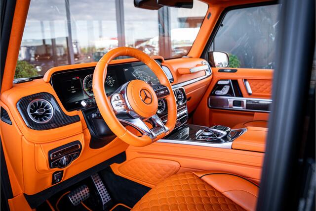 Mercedes-Benz G-KLASSE G63 - Brabus 800 | 24 inch | Sterrenhemel | Panorama | Burmester | Carbon