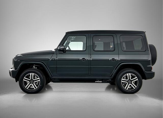 Mercedes-Benz G-KLASSE 580 met EQ-Technologie 116 kWh | Adaptieve Cruisecontrol | Voertuigbescherming GUARD 360° Plus | G-turn | Smartphone integratie | Reservewiel cover | Multibeam LED | 360°-camera |