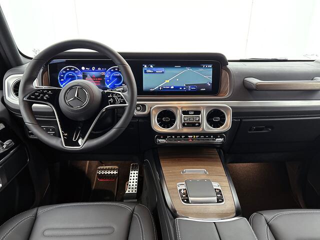 Mercedes-Benz G-KLASSE 580 met EQ-Technologie 116 kWh | Adaptieve Cruisecontrol | Voertuigbescherming GUARD 360° Plus | G-turn | Smartphone integratie | Reservewiel cover | Multibeam LED | 360°-camera |