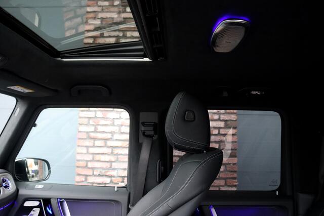Mercedes-Benz G-KLASSE 580 EQ Exclusive AMG Line 116 kWh | Techniekpakket | Winterpakket | Distronic | Burmester | Keyless Go | Schuifdak | Verwarmd Stuurwiel | Exclusief Leder |