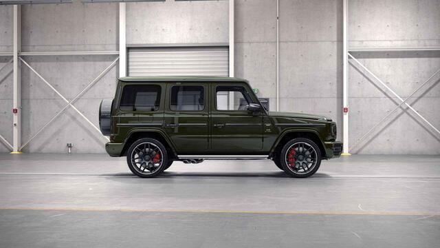 Mercedes-Benz G-KLASSE 63 | PPF | Blue eye laser systeem | Manufaktur Olijfgroen | Carbon | Superior interieur |
