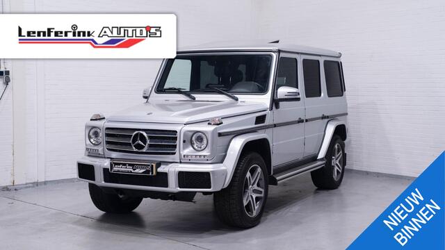 Mercedes-Benz G-KLASSE 500 Harman Kardon Schuifdak Navi Camera Apple Carplay Designo Memory 1e Eigenaar NAP