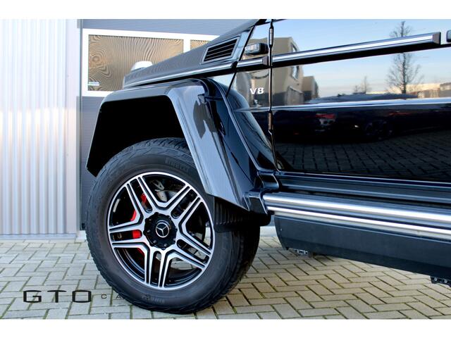 Mercedes-Benz G-KLASSE 500 4x4² Pano/Brabus Uitlaat/Custom Audio/Carbon