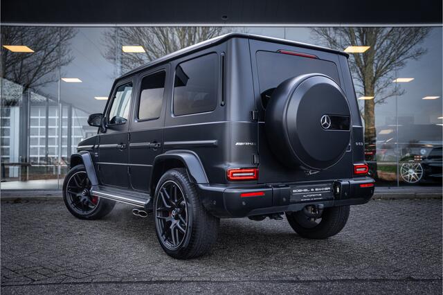 Mercedes-Benz G-KLASSE 63 AMG 585pk ** Manufaktur ** Burmester ** 22inch ** Designo Nachtzwart Magno ** PPF ** NL-auto!