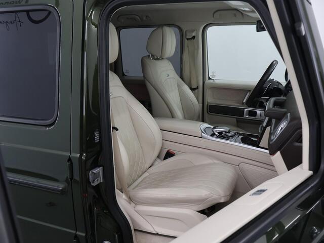 Mercedes-Benz G-KLASSE 63 | PPF | Blue eye laser systeem | Manufaktur Olijfgroen | Carbon | Superior interieur |