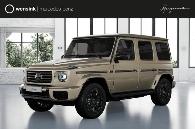 Mercedes-Benz G-KLASSE 580 EQ 116 kWh AMG Line | Schuifdak | SUPERIOR Line interieur | Warmtecomfortpakket | Treeplanken in zwart | Comfortpakket | Burmester |