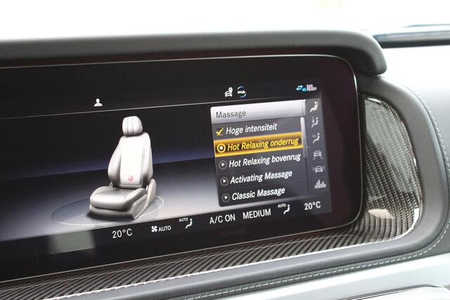 Mercedes-Benz G-KLASSE 63 Edition 1 Magno Zwart | Distronic | Carbon Pakket | Schuifdak | Burmester | Sfeerverlichting | 360 Camera | Origineel Nederlands