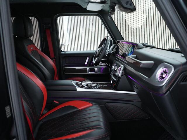 Mercedes-Benz G-KLASSE 63AMG Edition 1 |dealer onderhouden|Akrapovic|sterrenhemel|schuif/kantel dak|Burmester|massage|memory|stoelverwarming & ventilatie|360 camera|carbon interieur|blind spot|22"|