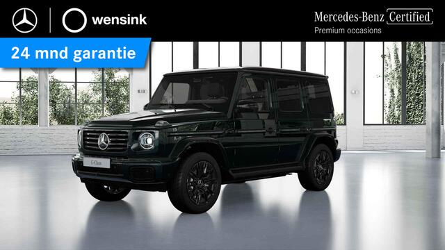 Mercedes-Benz G-KLASSE 580 met EQ-Technologie 116 kWh | Smaragdgroen | Schuifdak | 360 camera | Burmester | Night pakket |