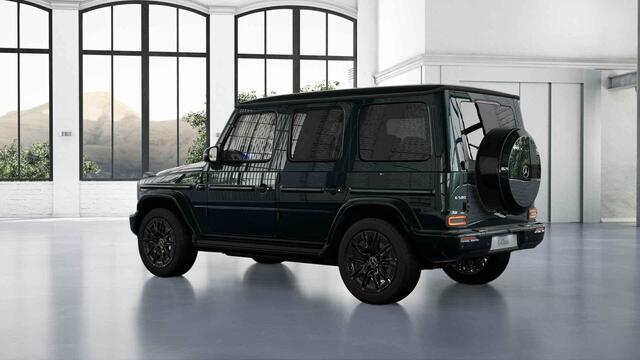 Mercedes-Benz G-KLASSE 580 met EQ-Technologie 116 kWh | Smaragdgroen | Schuifdak | 360 camera | Burmester | Night pakket |